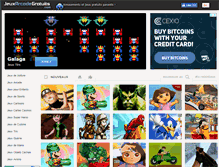 Tablet Screenshot of jeux-arcade-gratuits.com